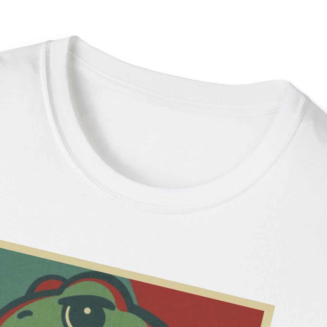 Frog Saves America Unisex Tee, Anti-ICE Softstyle T-Shirt