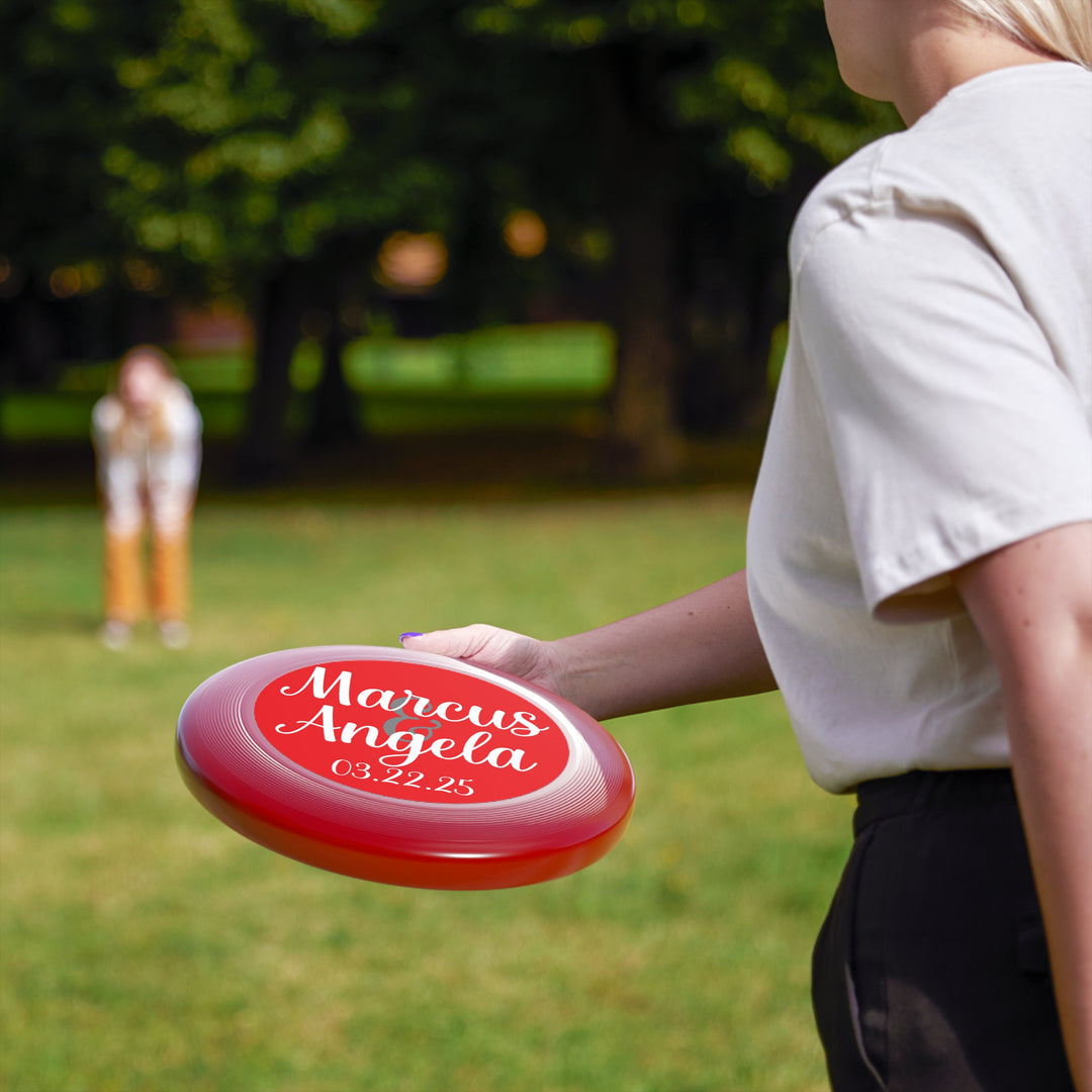 Frisbee Wham-O personnalisé pour cadeaux de fête de mariage