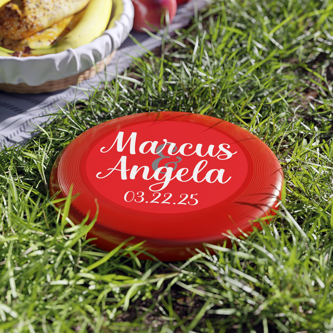 Favor de fiesta de boda personalizado Wham-O Frisbee