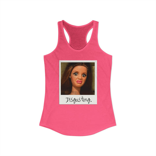 Disgusted Doll Face Polaroid - Women&