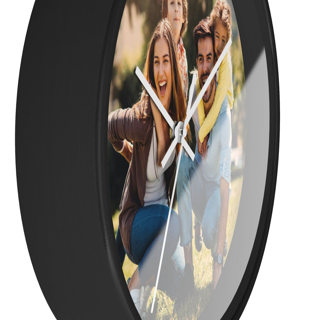 Personalized Photo Family Portrait Wall Clock