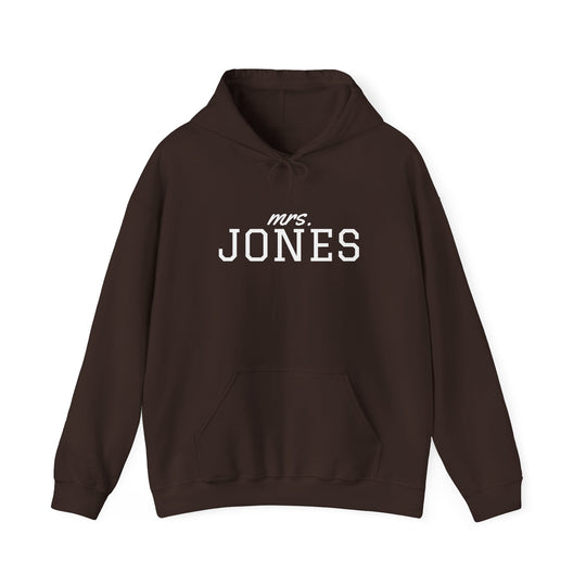 Wedding Hoodie | Personalized Name Script &amp; Text for Bride and Bridesmaids