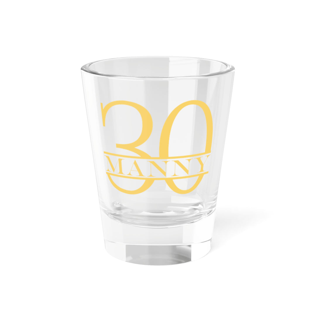 Personalized 30th Birthday Shot Glass | Custom Printed Shooter Gift