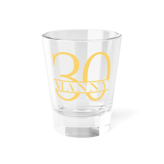 Personalized 30th Birthday Shot Glass | Custom Printed Shooter Gift