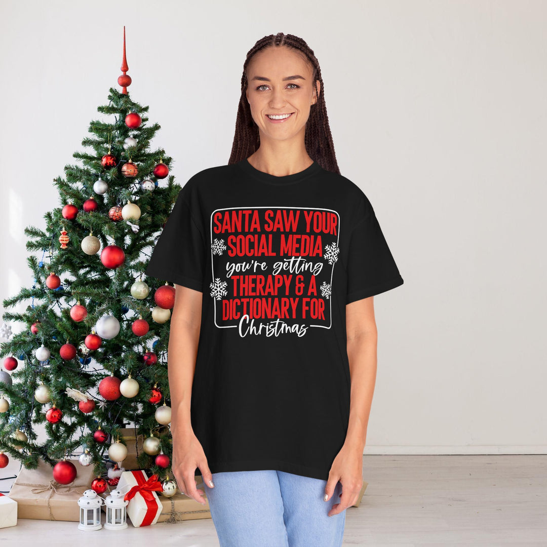 Santa Saw Your Social Media - You&