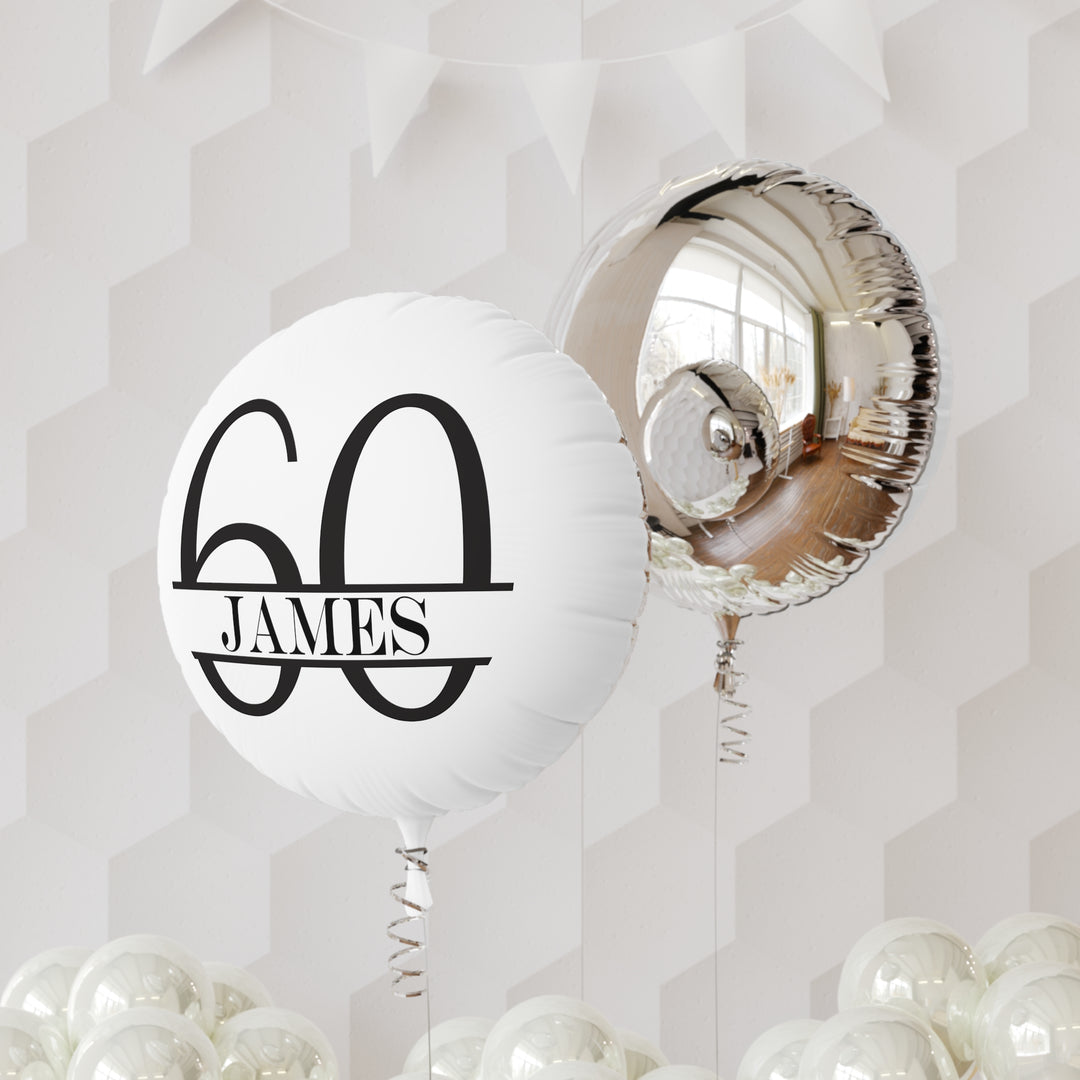 Custom Birthday Balloon - Personalized Mylar Helium Balloon