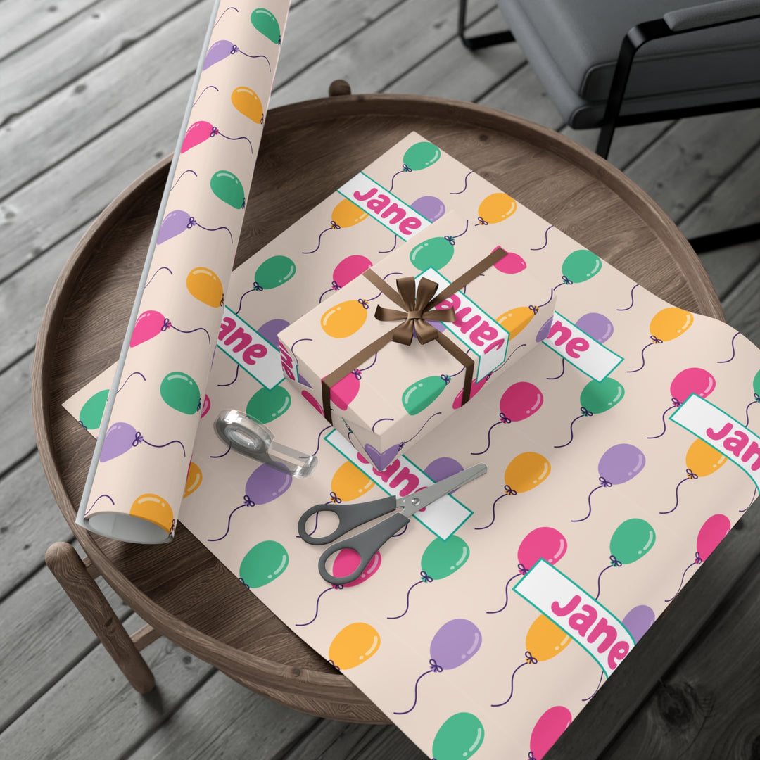 Personalized Gift Wrapping Paper