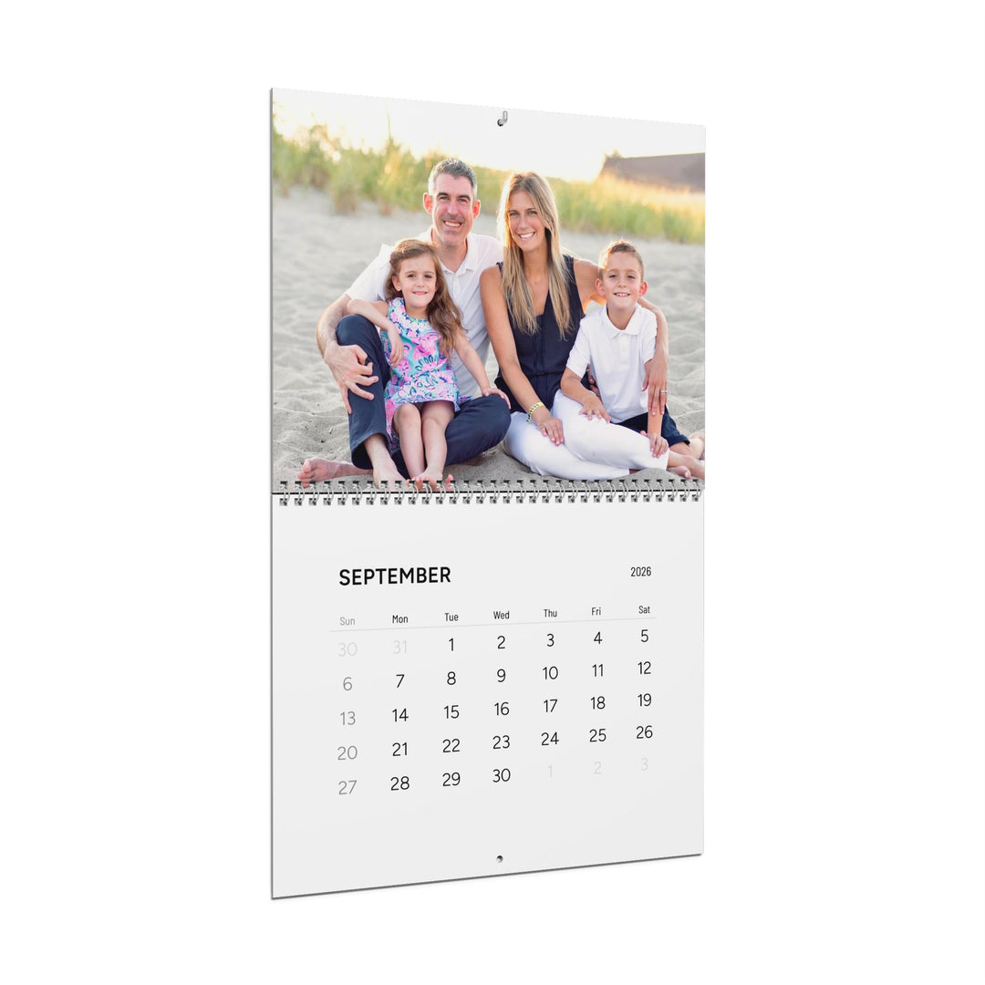 Personalized Photo Wall Calendar 2026 | Family Photo Calendar