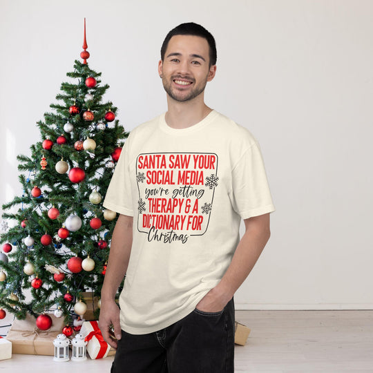 Santa Saw Your Social Media - You&