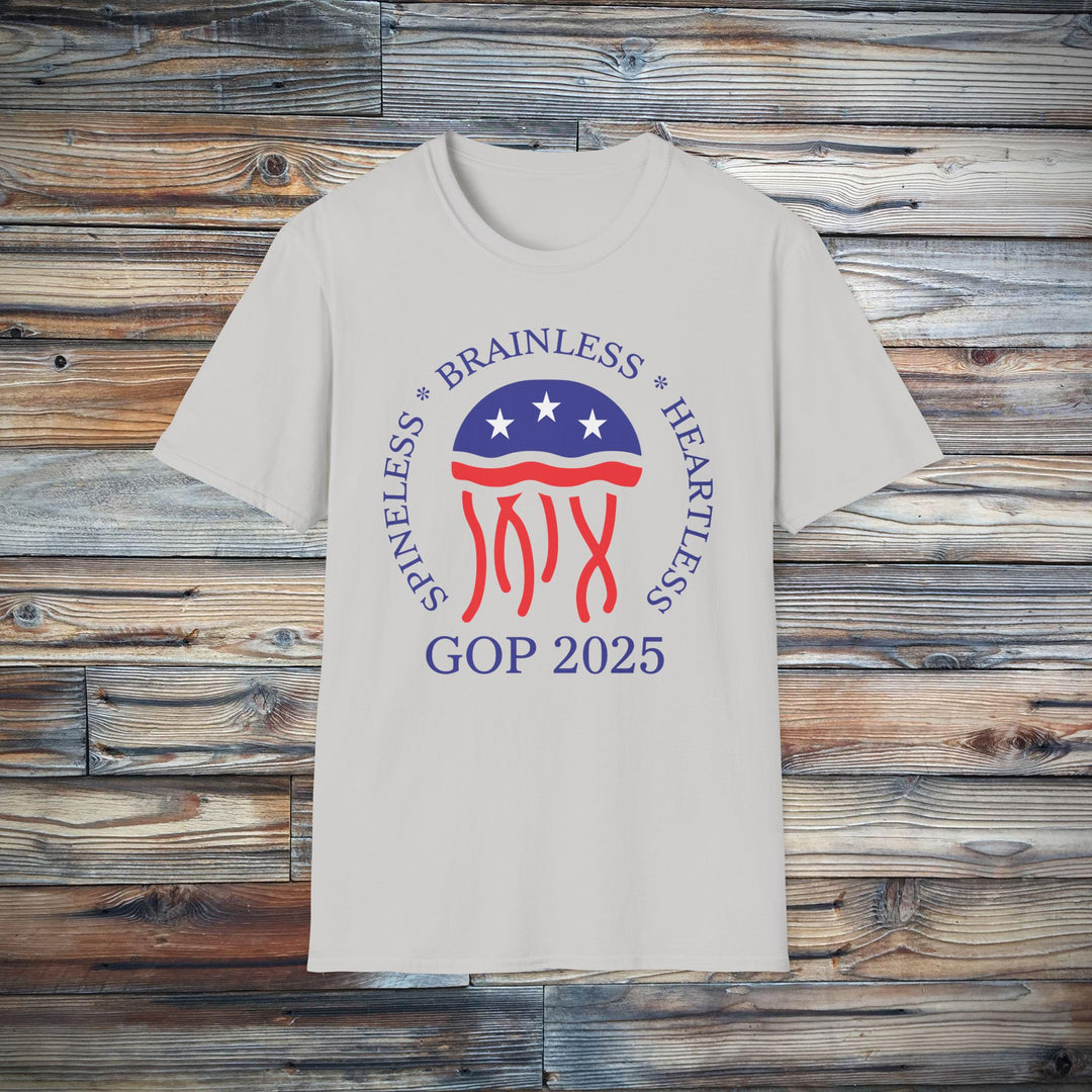 Jellyfish GOP Logo T-Shirt - Funny Anti-Trump Shirt