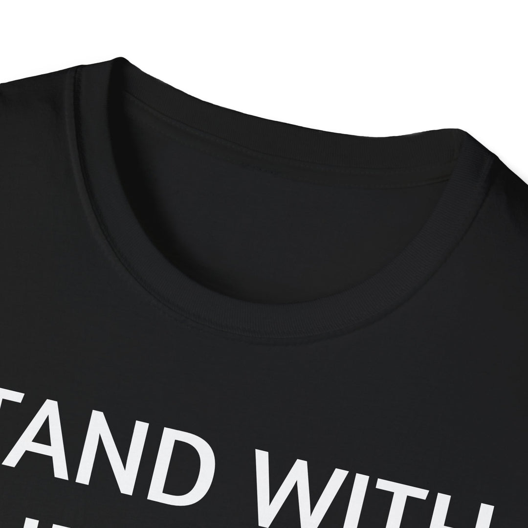 Stand With Survivors Release The [Redacted] Files T-Shirt | Activist Survivor Tee