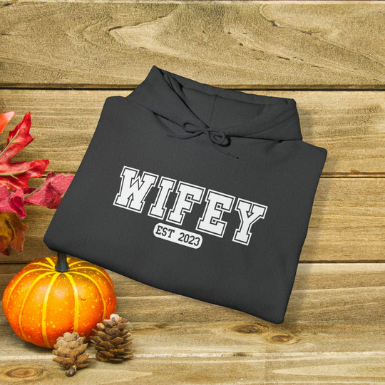 Sweat-shirt à capuche unisexe Heavy Blend™ Wifey
