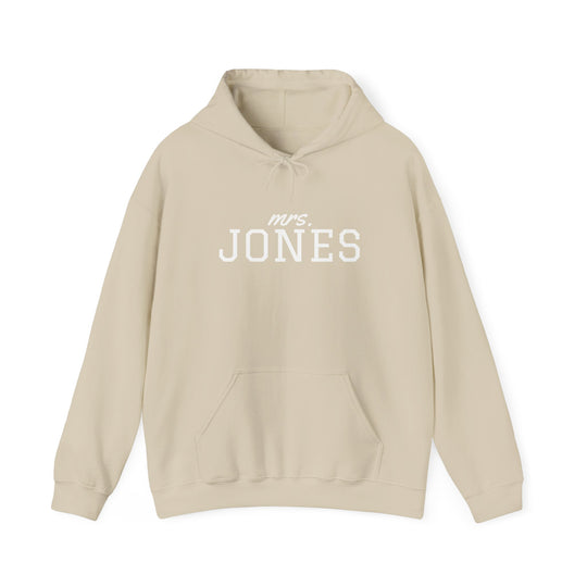 Wedding Hoodie | Personalized Name Script &amp; Text for Bride and Bridesmaids