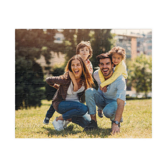 Custom Photo Puzzle — Personalized 110/252/520/1014-Piece Jigsaw Puzzle with Photo of Your Choice
