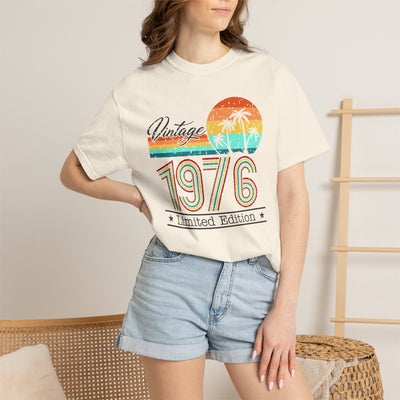 50th Birthday Gift Shirt | Vintage Limited Edition 1976 T-Shirt | Funny Graphic Tee