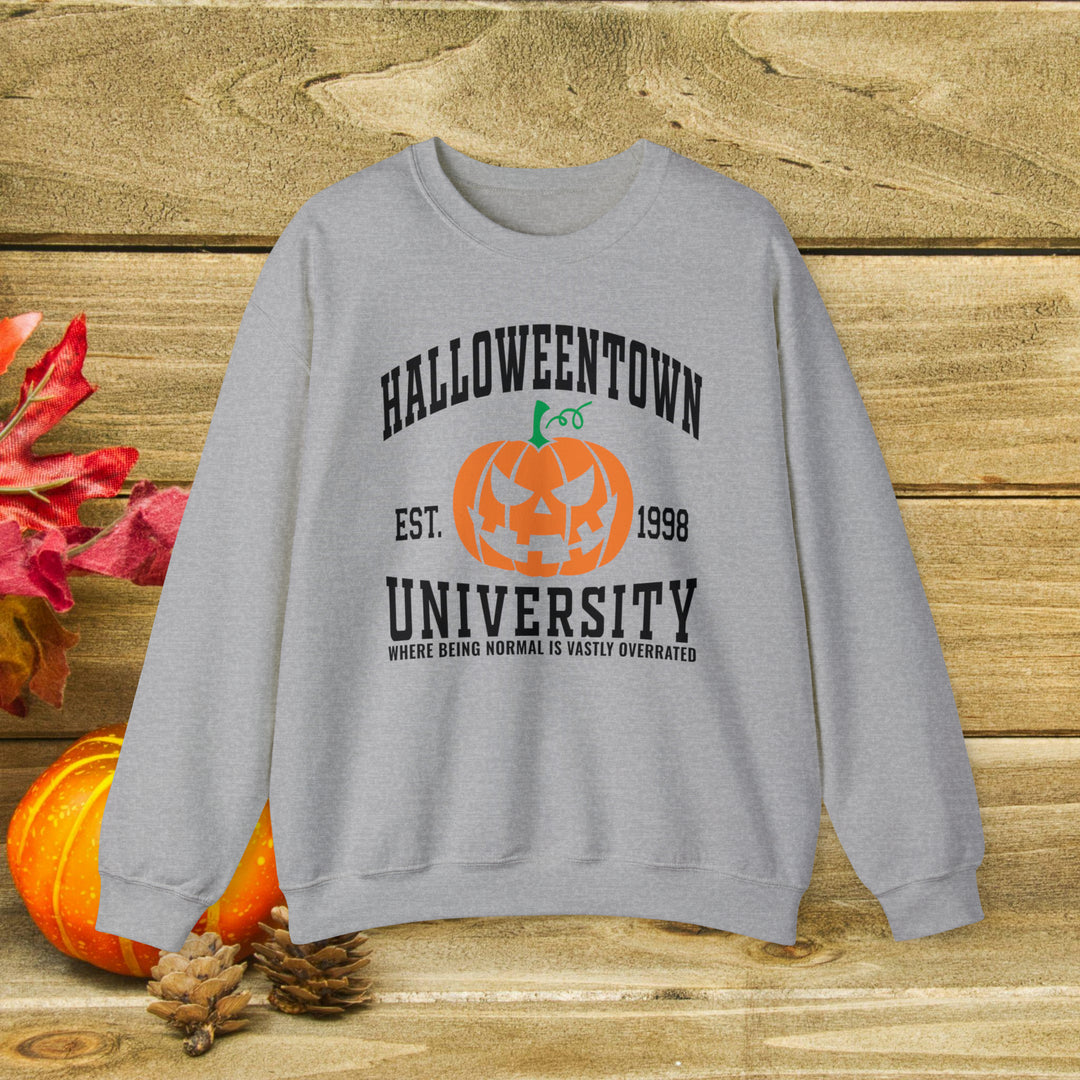 Sweat-shirt d'automne Halloweentown - Là où être normal est largement surfait