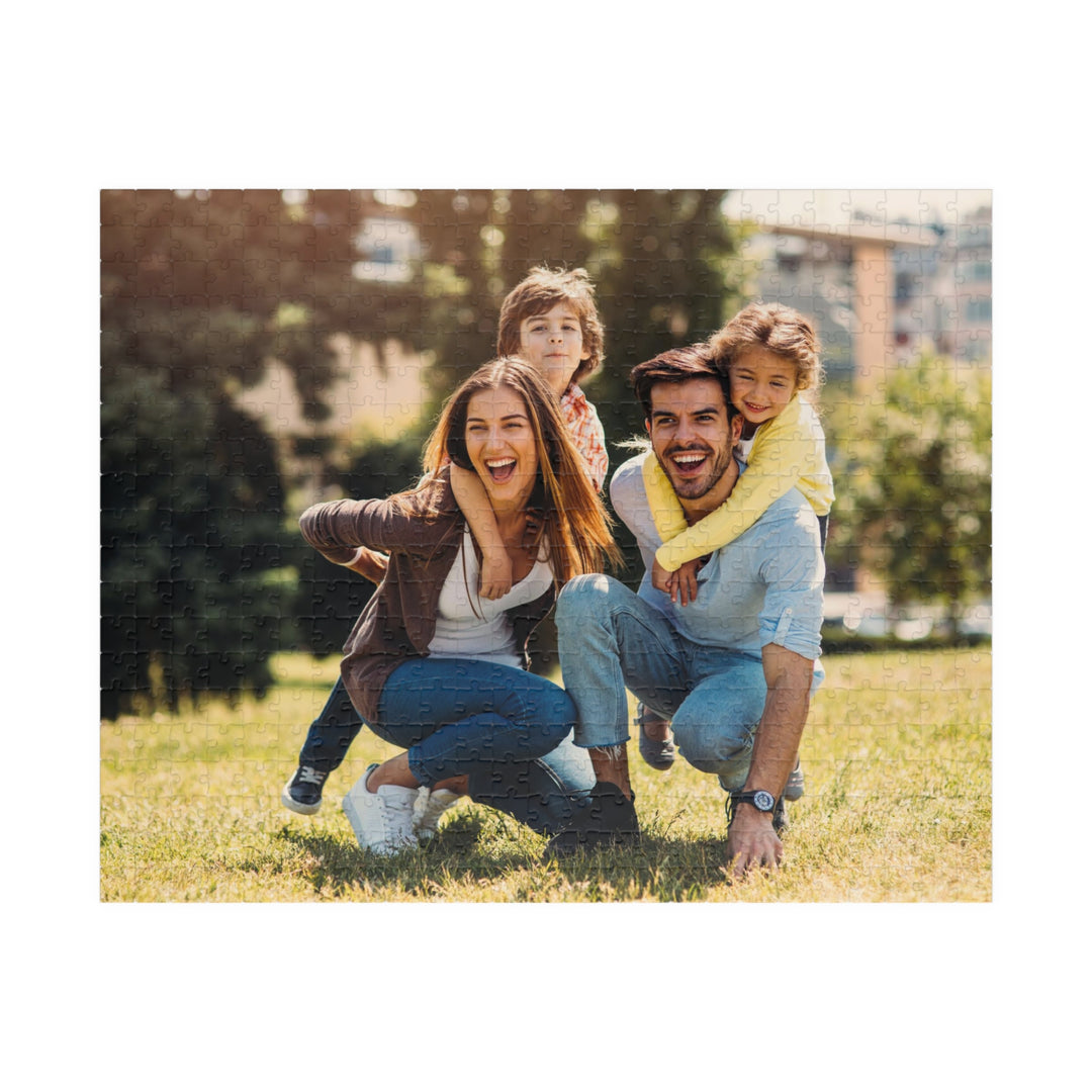 Custom Photo Puzzle — Personalized 110/252/520/1014-Piece Jigsaw Puzzle with Photo of Your Choice