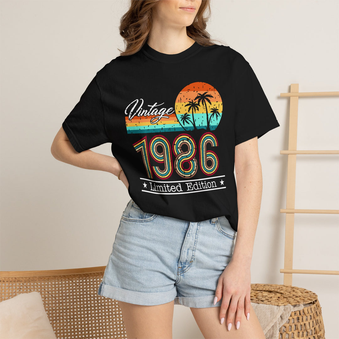 40th Birthday Gift Shirt | Vintage Limited Edition 1986 T-Shirt | Retro Graphic Tee