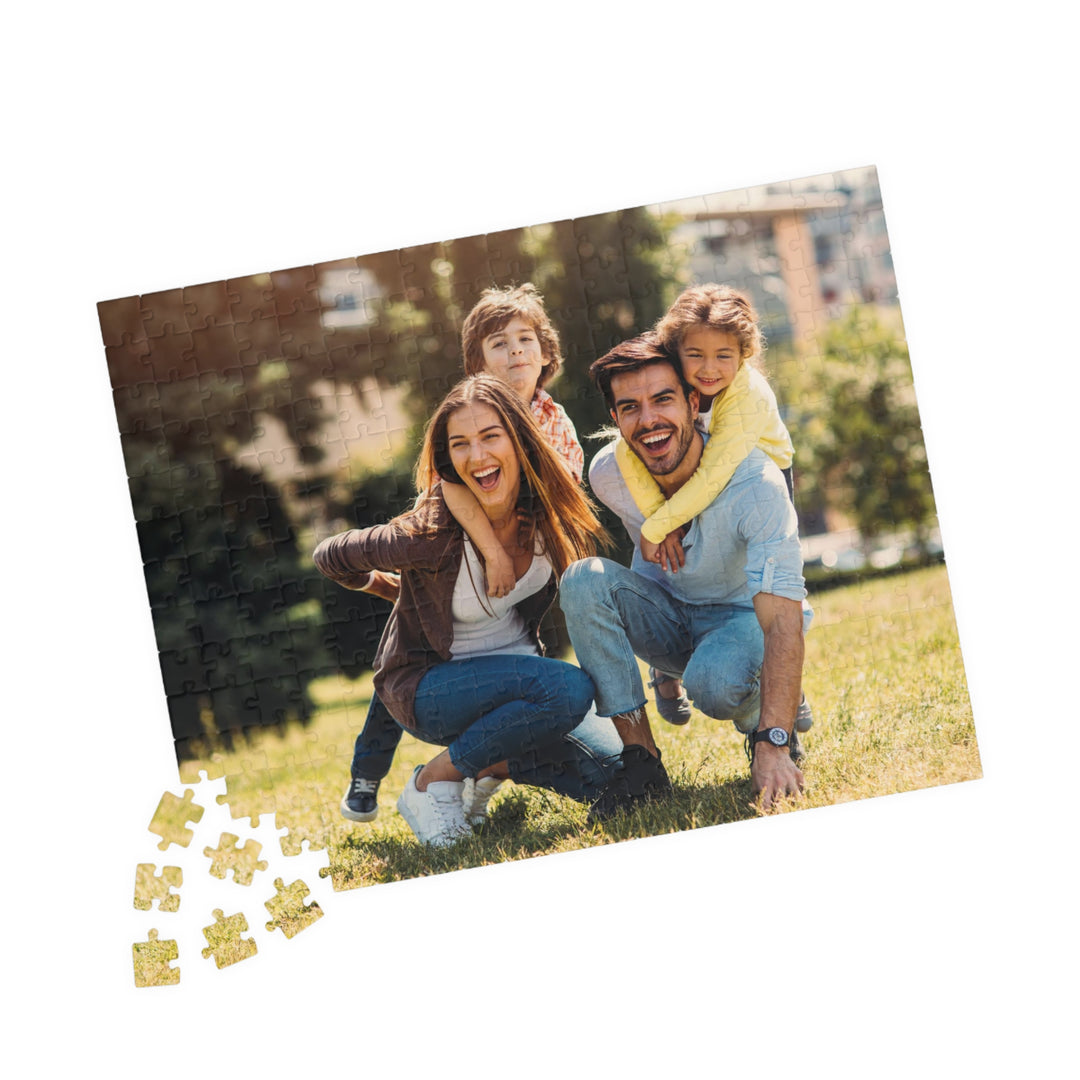 Custom Photo Puzzle — Personalized 110/252/520/1014-Piece Jigsaw Puzzle with Photo of Your Choice