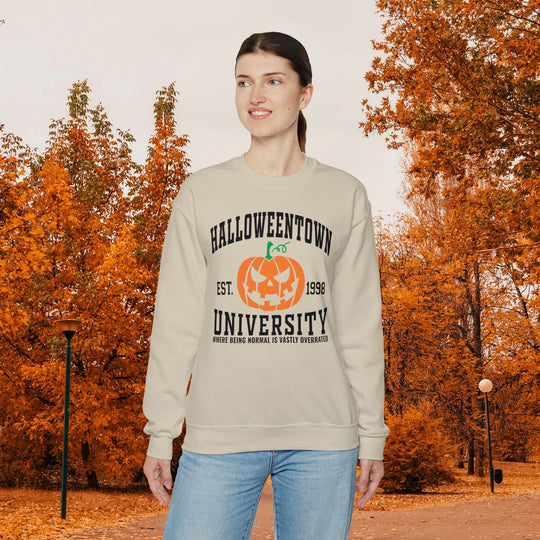 Halloweentown Fall Sweatshirt - Where Being Normal is Vastly Overrated