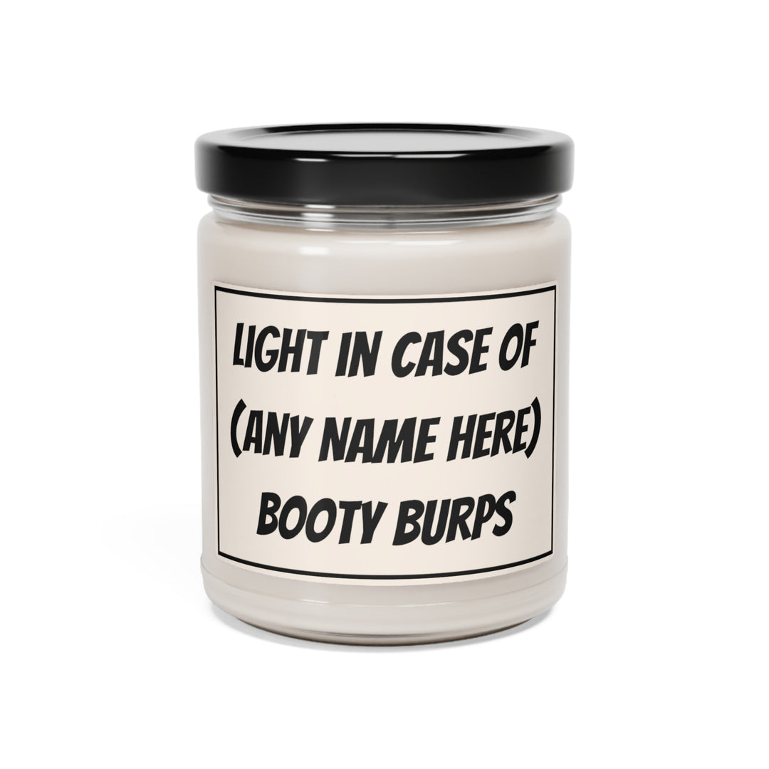 Funny Gift Candles - Light In Case of Booty Burps