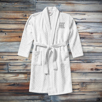 Personalized Terry Shawl Robe | Custom Name Robe Gift for Him or Her