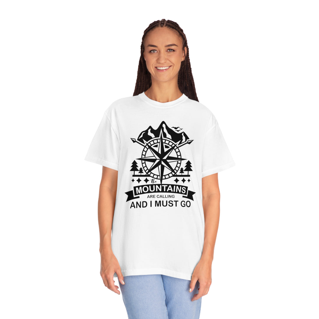 Camping Lover Shirt - The Mountains Are Calling