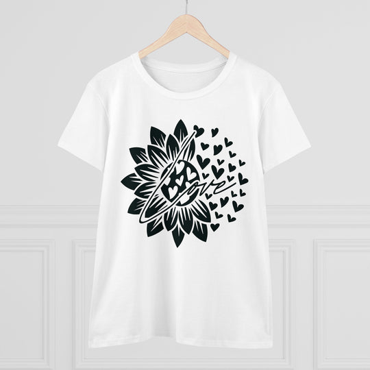 Sunflower Love Design Women's Cotton Tee