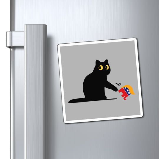 Feline Fighter Campaign Magnet