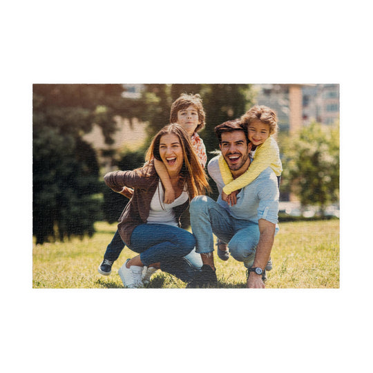 Custom Photo Puzzle — Personalized 110/252/520/1014-Piece Jigsaw Puzzle with Photo of Your Choice