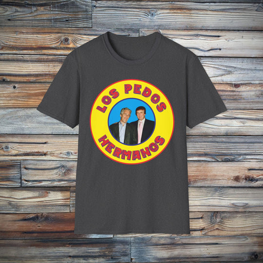 Los Pedos Hermanos Retro Trump Epstein Tee Shirt