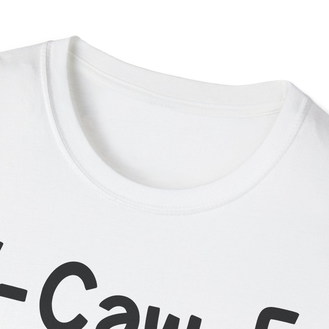 F-Caw-F Three Birds Graphic Funny Unisex Tee, Softstyle T-Shirt