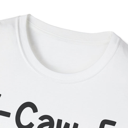 F-Caw-F Three Birds Graphic Funny Unisex Tee, Softstyle T-Shirt