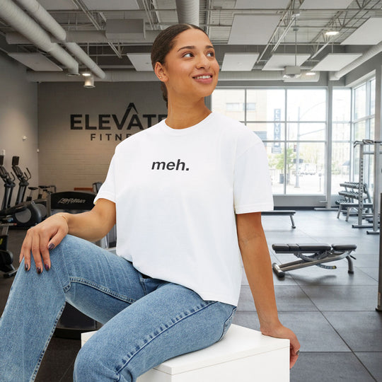 meh. Graphic Tee | Trendy Funny Women&
