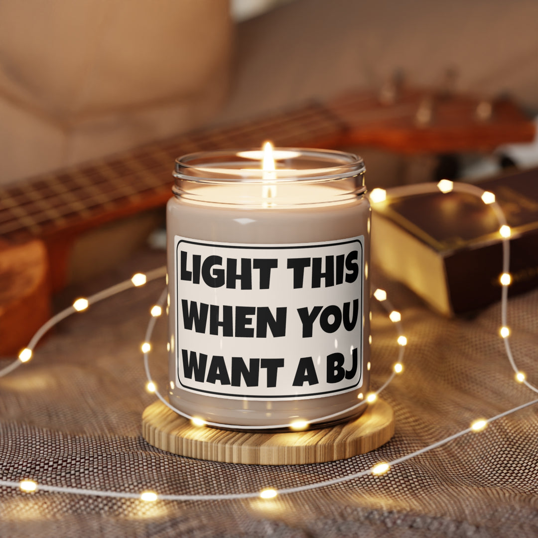 Light Me When You Want a BJ Candle