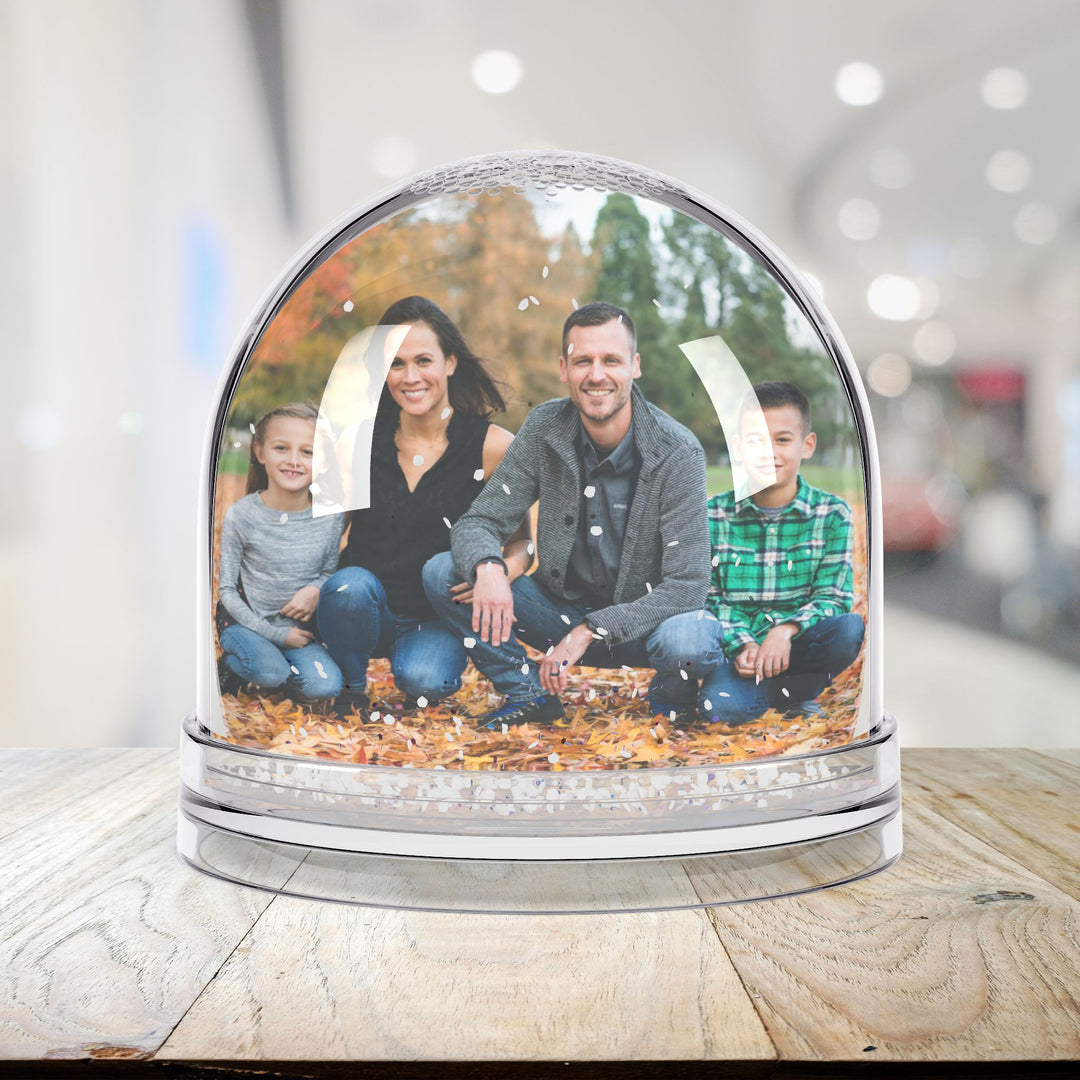 Personalized Custom Photo Snow Globe