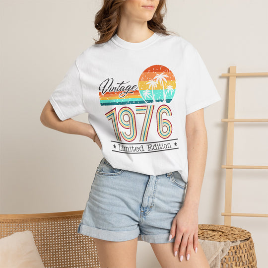 50th Birthday Gift Shirt | Vintage Limited Edition 1976 T-Shirt | Funny Graphic Tee