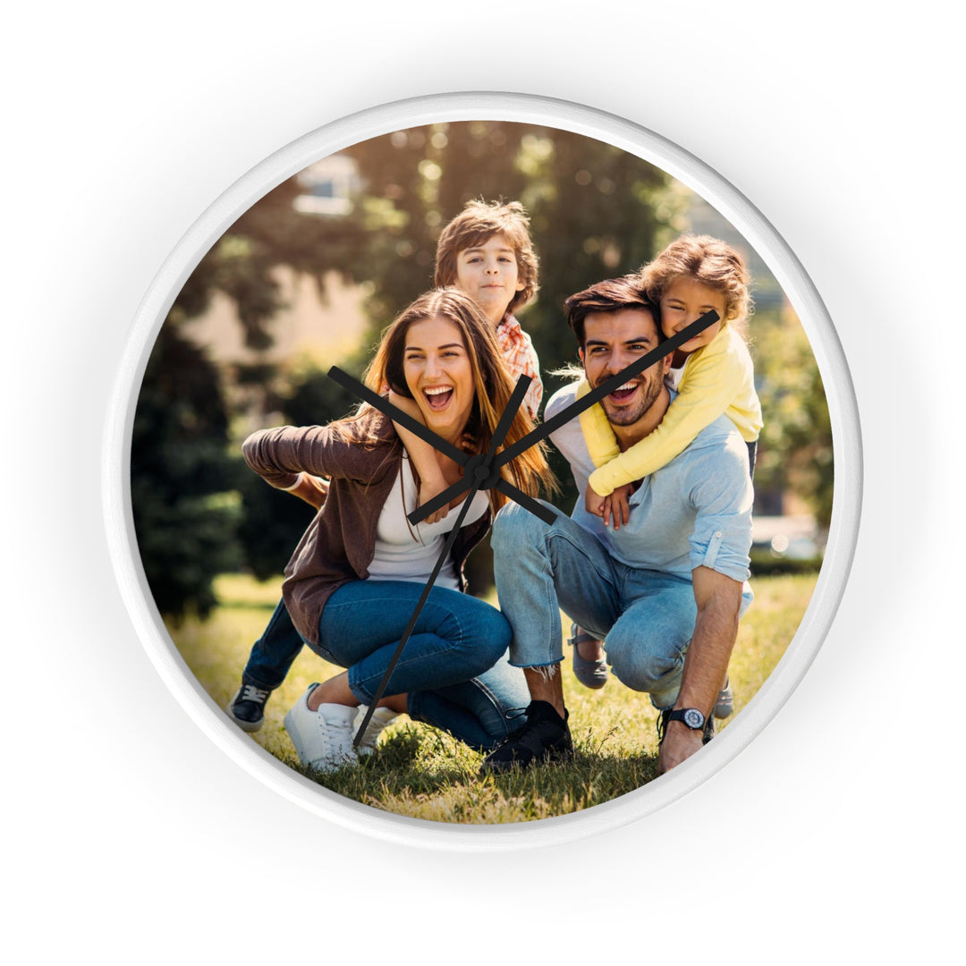 Personalized Photo Family Portrait Wall Clock