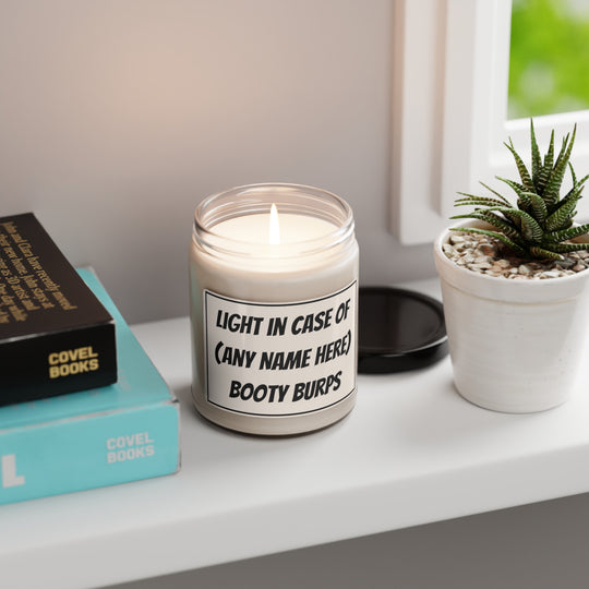 Funny Gift Candles - Light In Case of Booty Burps