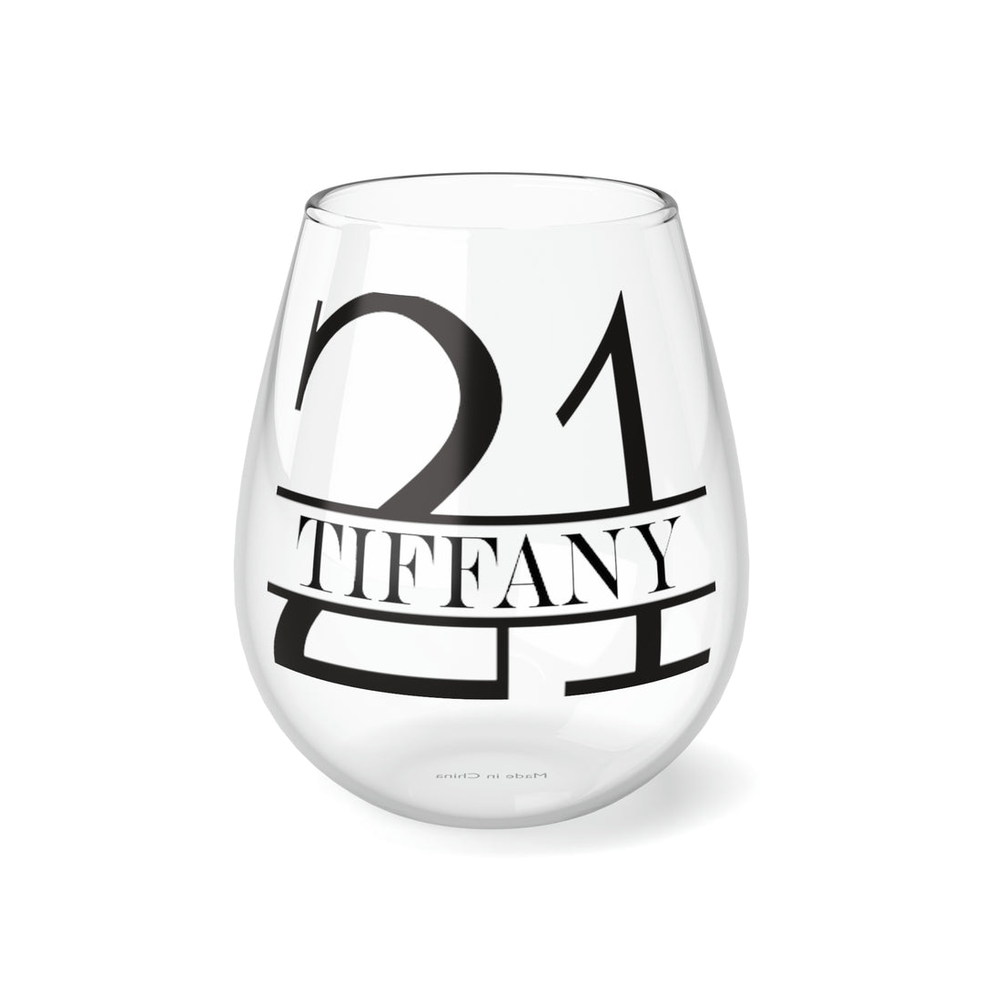 Unique Personalized Wine Glass for Her Birthday