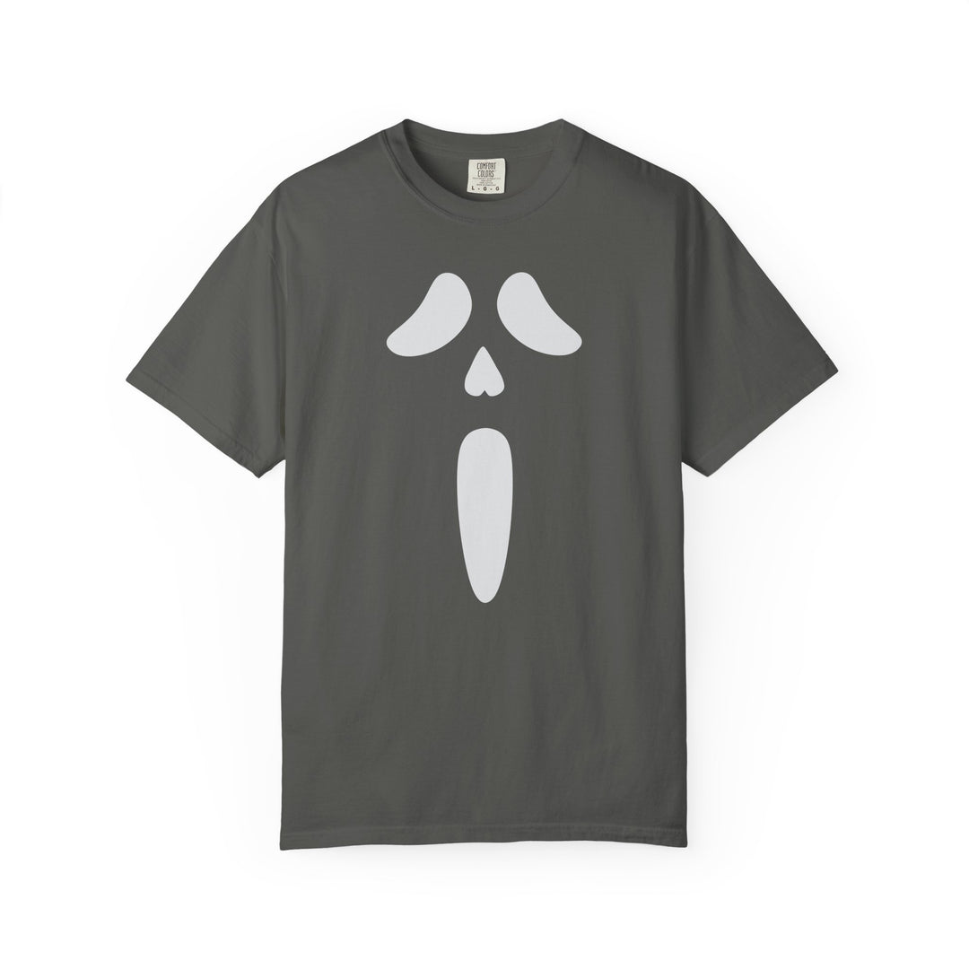 Scream Mask Face T-Shirt | Creepy Ghost Funny Spooky Halloween Season Shirt