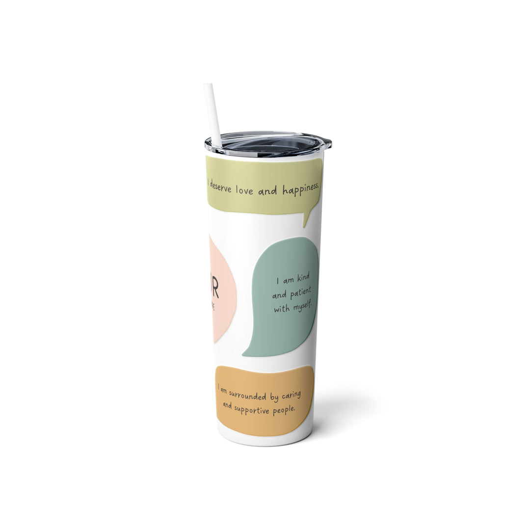 Personalized Tumbler with Daily Affirmations