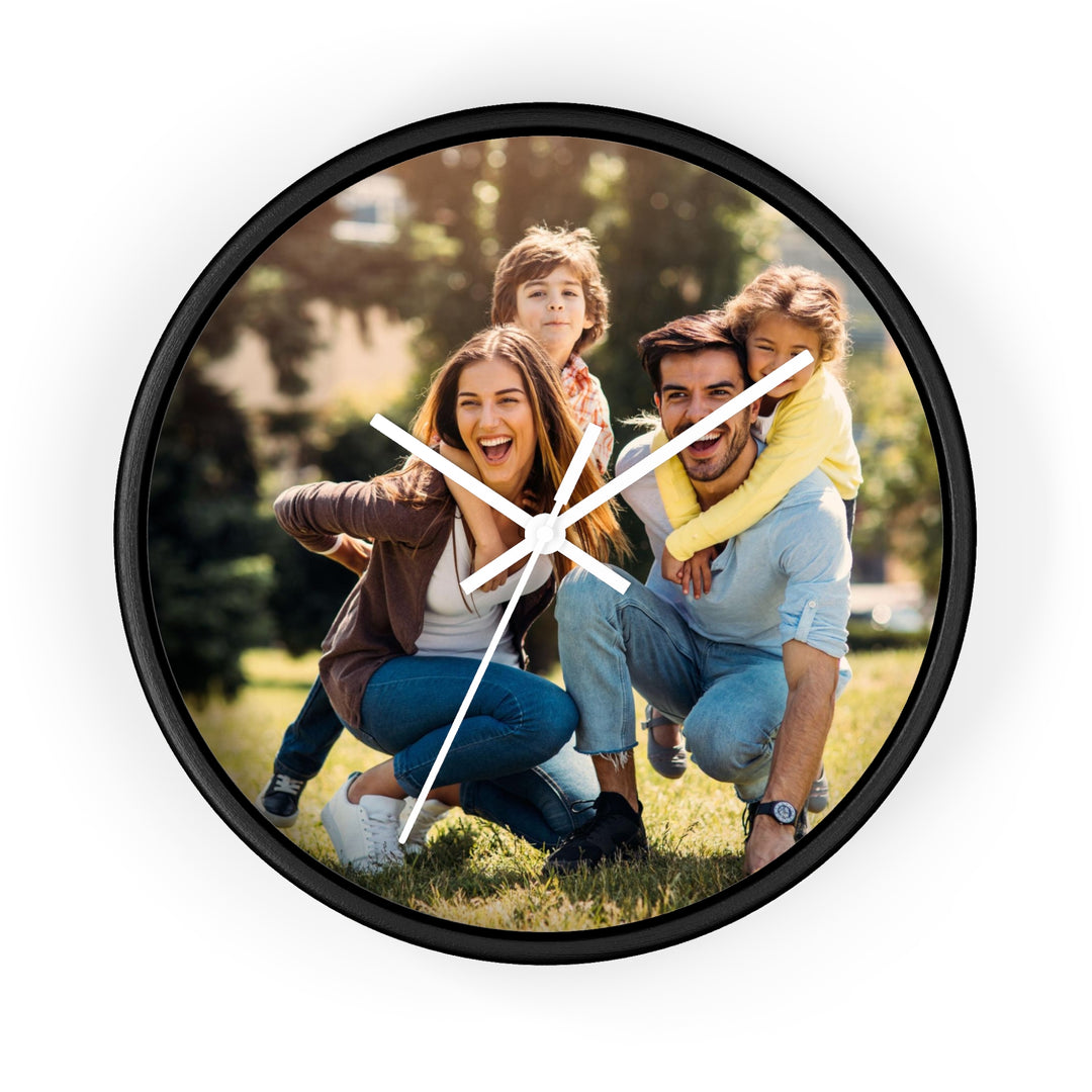 Personalized Photo Family Portrait Wall Clock