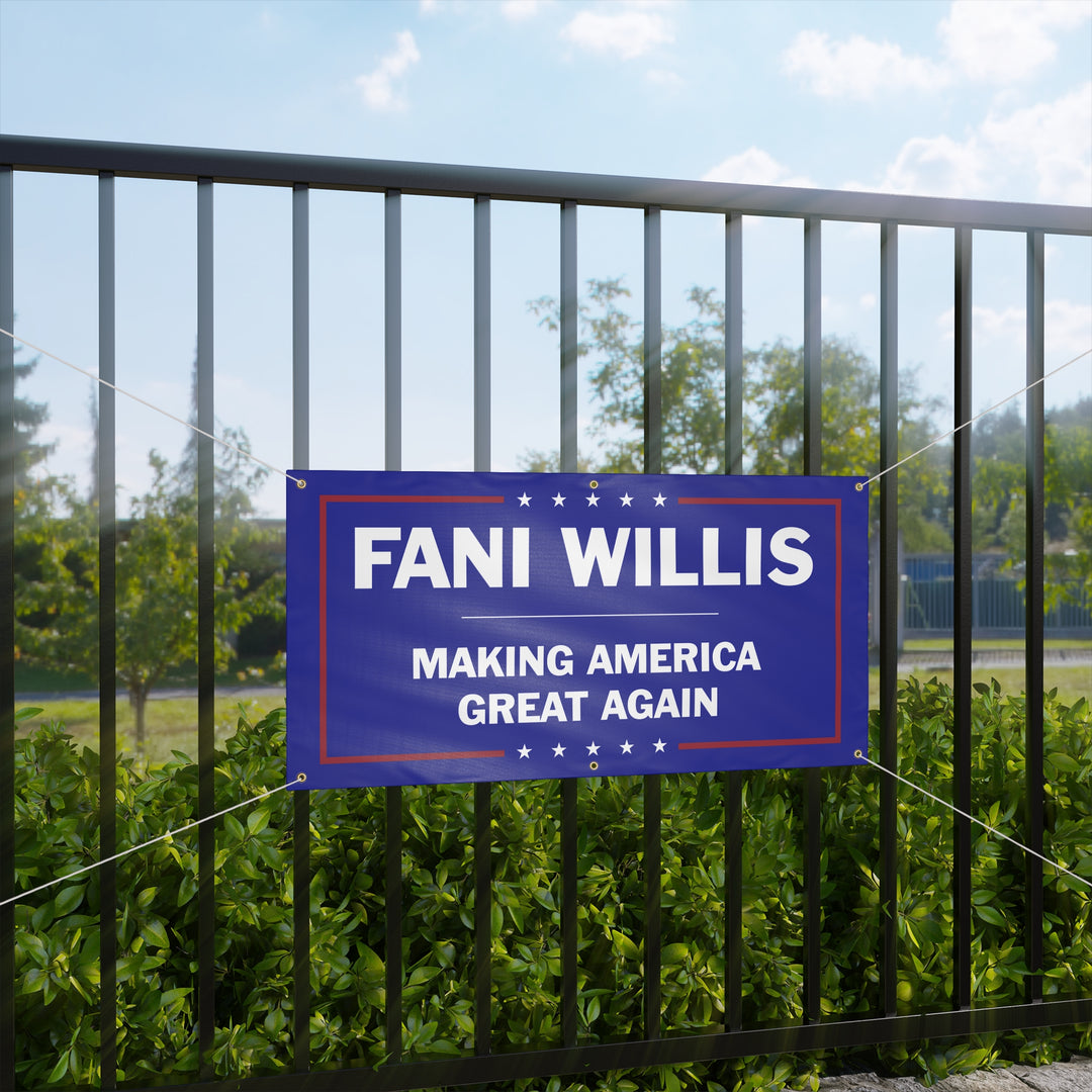 Fani Willis Making America Great Again Banner
