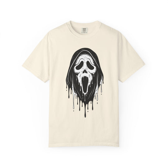 Scream Mask Face T-Shirt | Creepy Ghost Funny Spooky Halloween Season Shirt