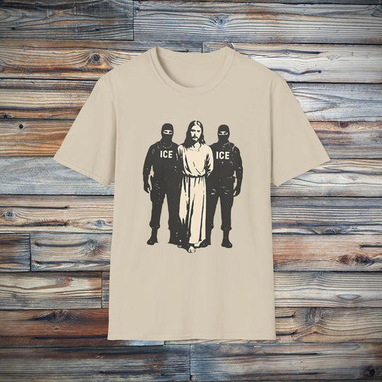 ICE Agents Deporting Jesus Anti-ICE Unisex T-Shirt