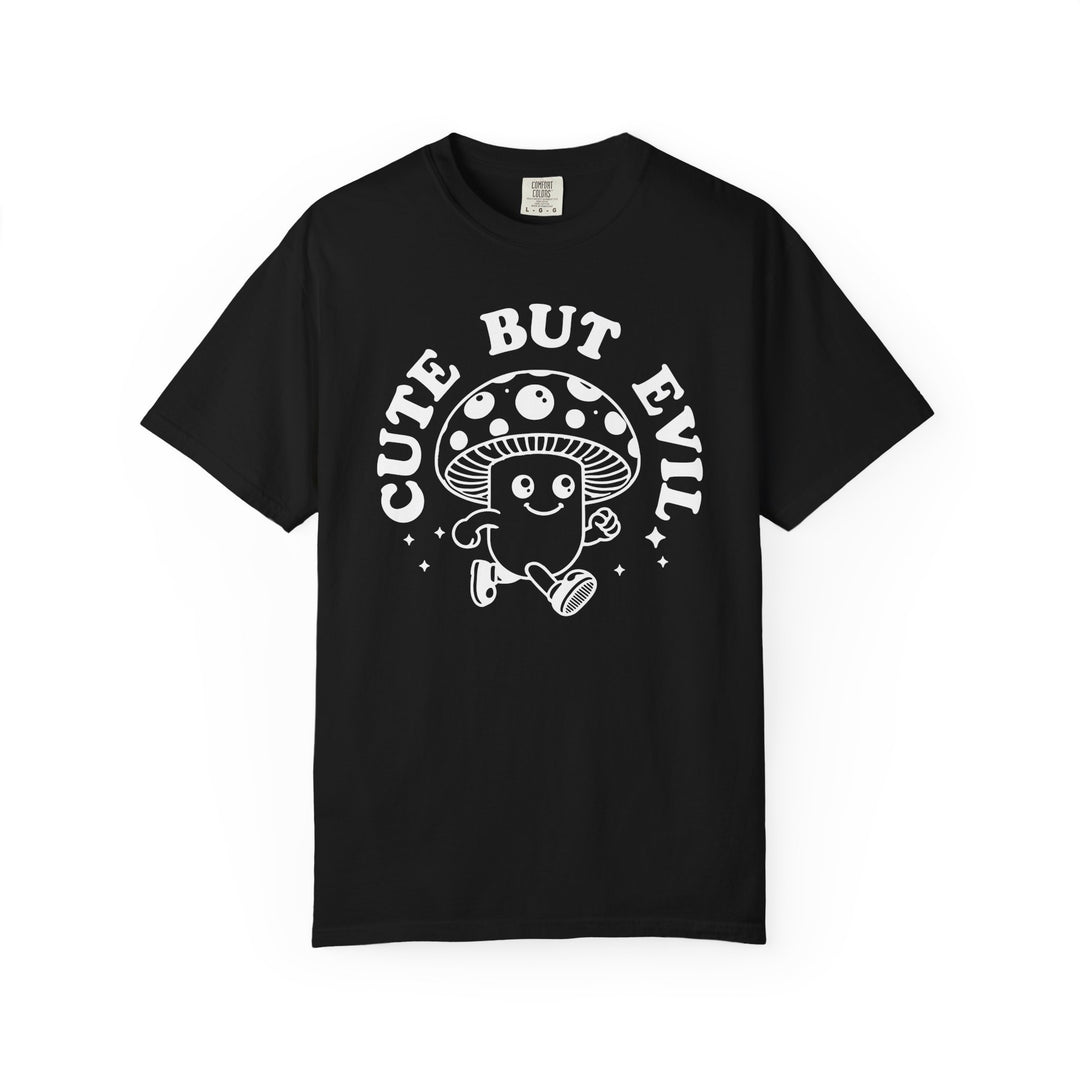 Cute But Evil Mushroom T-Shirt | Funny Spooky Halloween Season Shirt