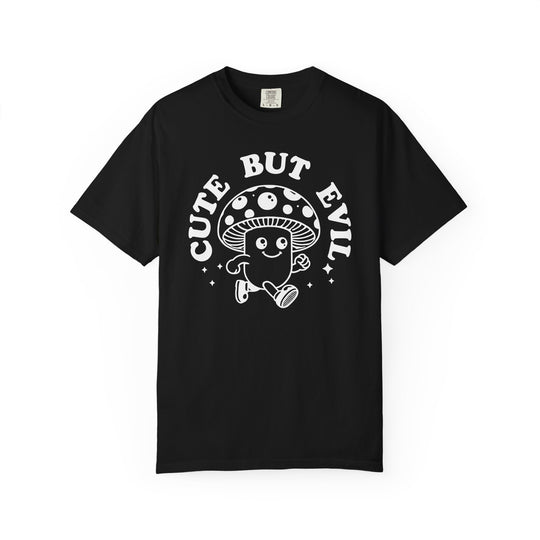Cute But Evil Mushroom T-Shirt | Funny Spooky Halloween Season Shirt