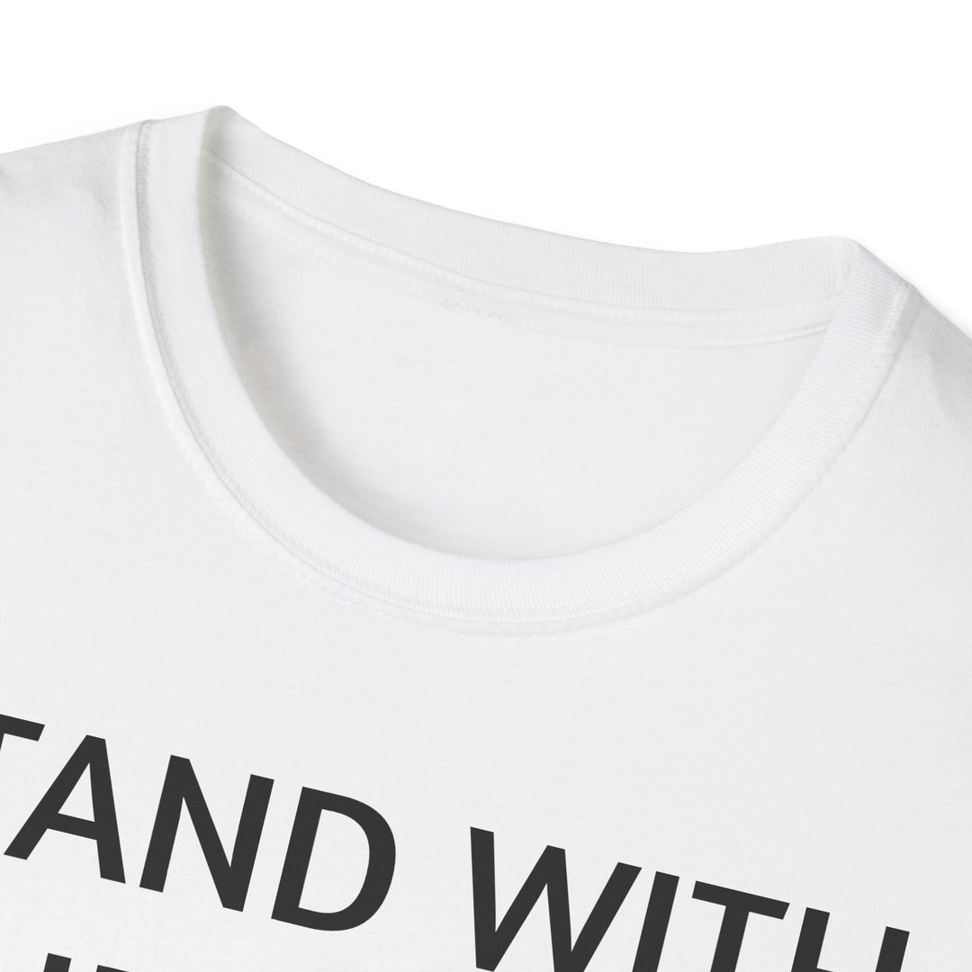 Stand With Survivors Release The [Redacted] Files T-Shirt | Activist Survivor Tee