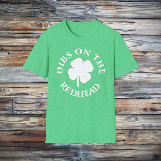 Dibs on the Redhead Funny Irish T-Shirt | St. Patrick's Day